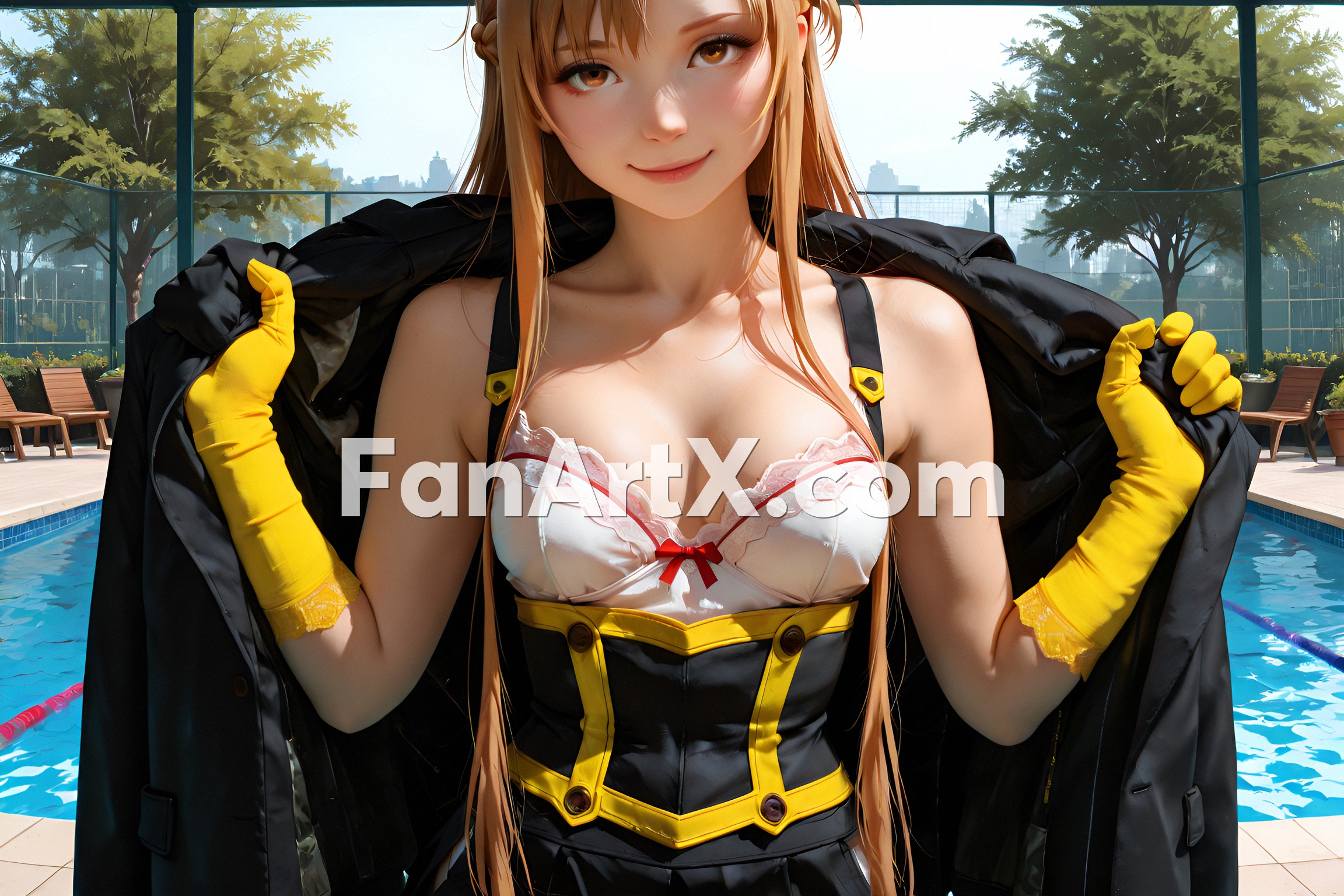 Sao Asuna Yuuki Fanart - Sword Art Online character 1271762